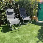 Mini Jardin Jacuzzi, Vue Mer, 300m Des Plages 아파트 *