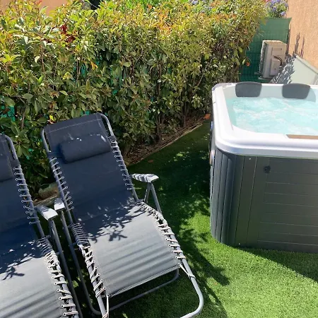 아파트 Mini Jardin Jacuzzi, Vue Mer, 300m Des Plages
