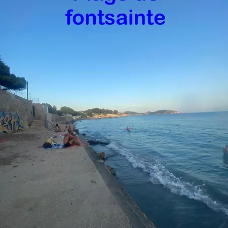 Mini Jardin Jacuzzi, Vue Mer, 300m Des Plages 아파트 *
